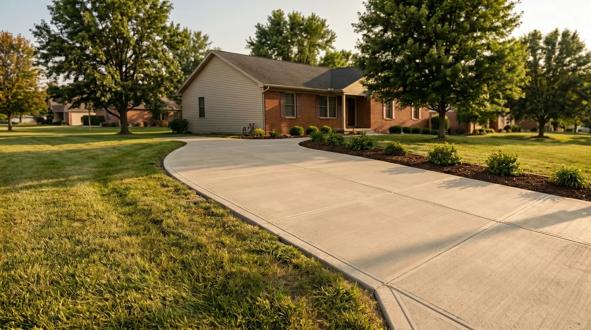 Professional concrete work by McCaslin Concrete Contractors in Evansville, Indiana