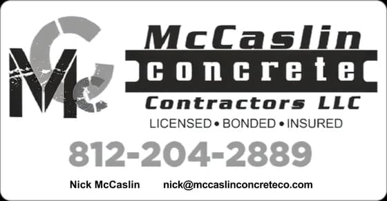 McCaslin Concrete Contractors — Licensed, Bonded, Insured