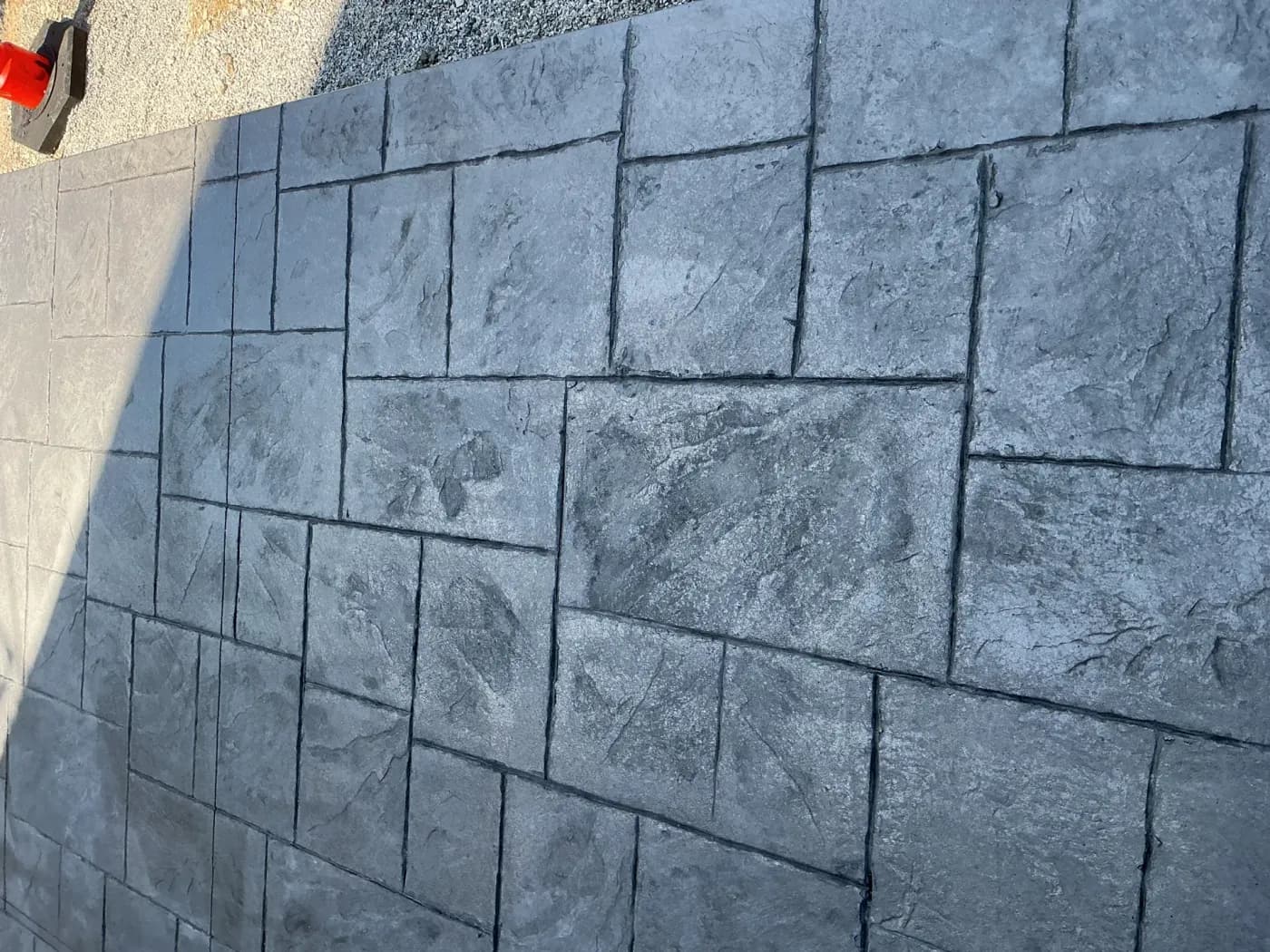 Stamped Patio & Steps — photo 11