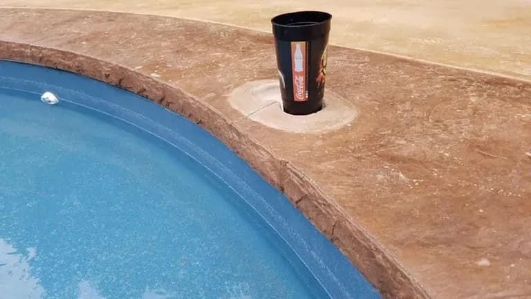 Decorative Stamped Pool Deck — photo 8