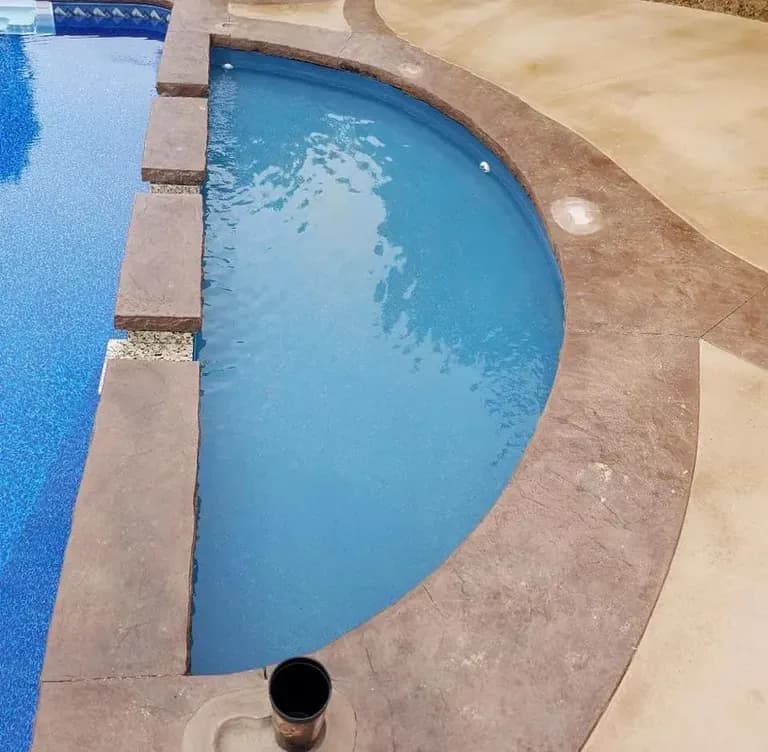 Decorative Stamped Pool Deck — photo 9