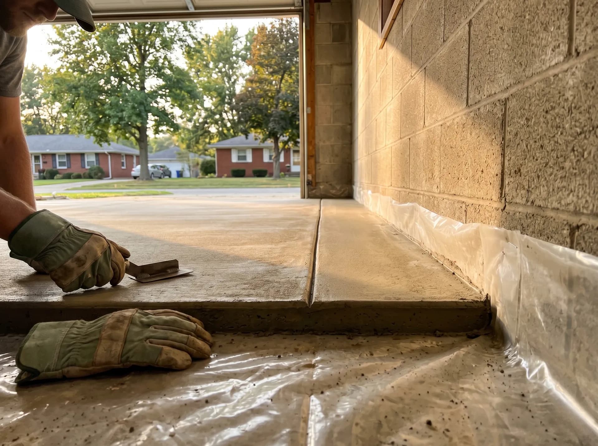 Garage Floors in Evansville IN