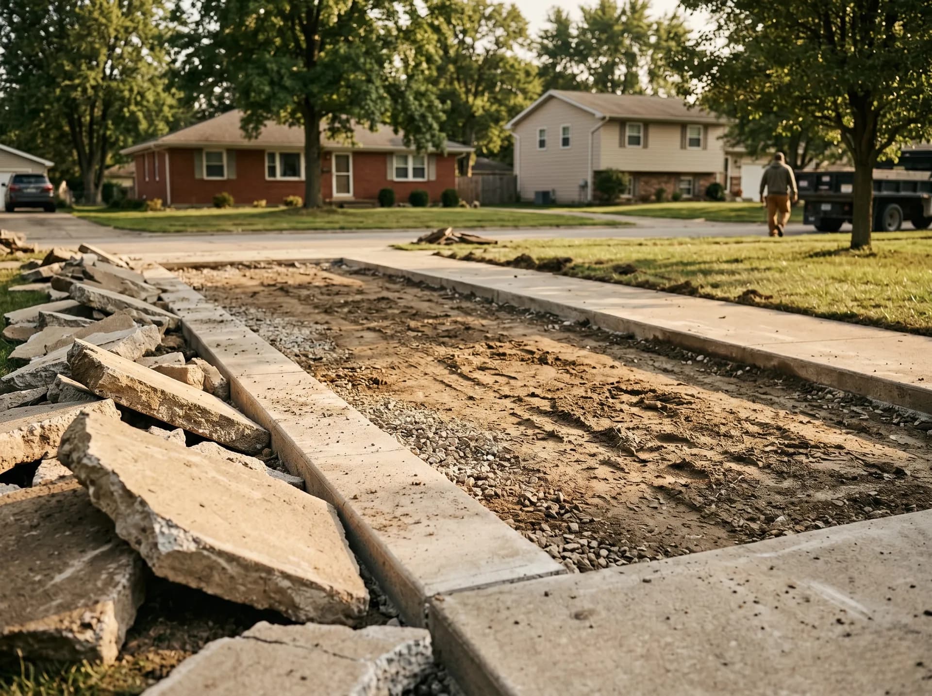 Concrete Removal in Evansville IN
