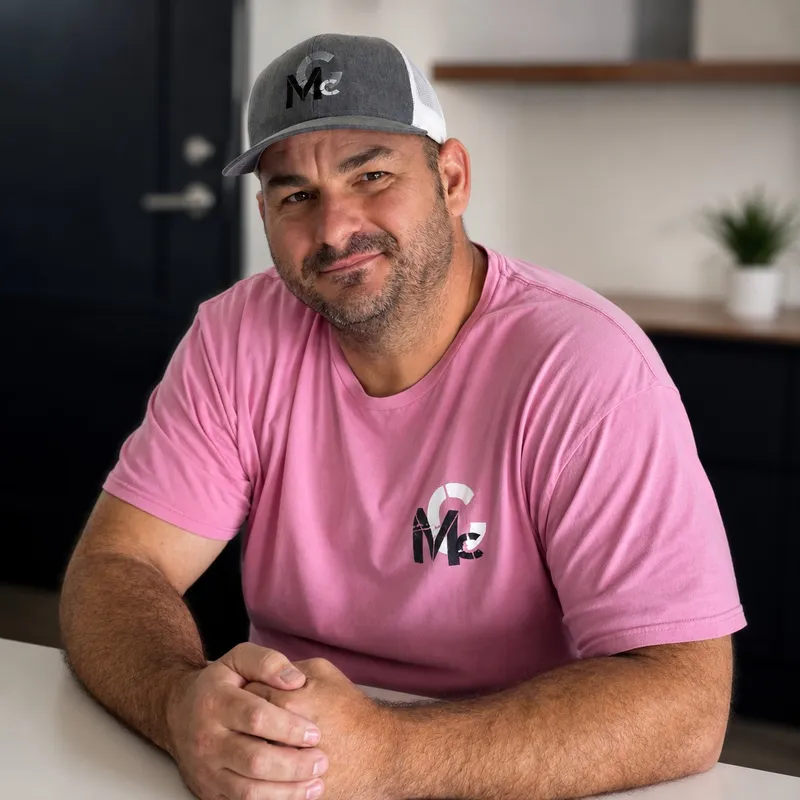 Adam McCaslin of McCaslin Concrete Contractors